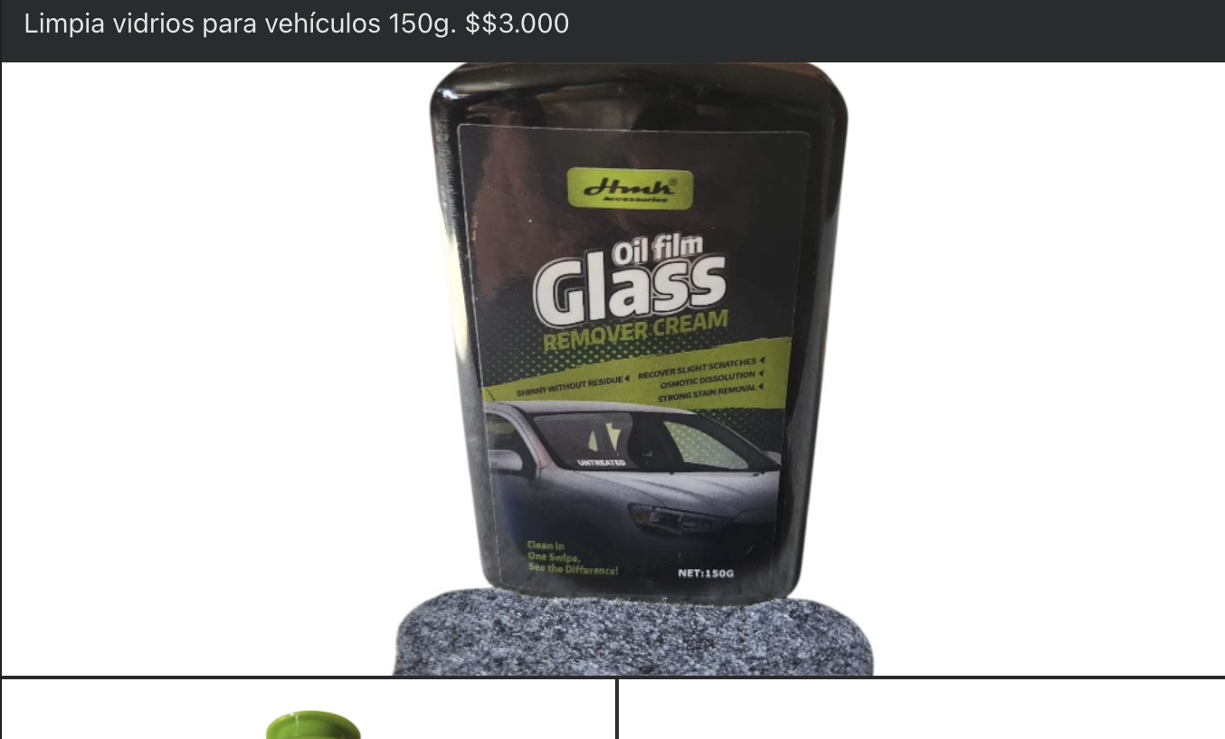 Limpia vidrios para vehículos 1509. Nemi1506